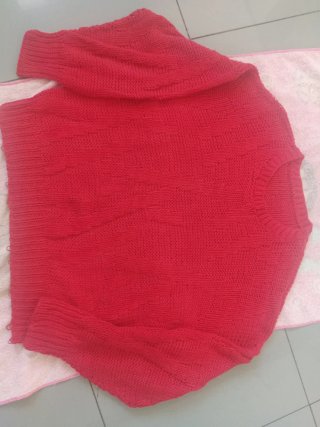Jersey rojo perlé