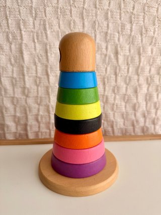 Torre apilable madera Ikea Montessori