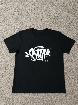 Camiseta Negra Graffiti Syna Talla M