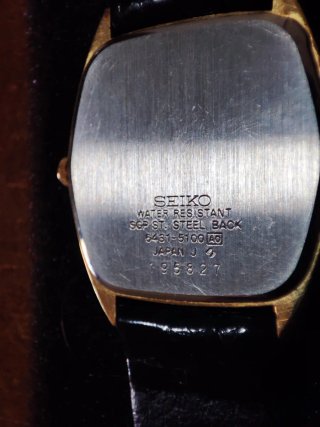 Reloj Seiko 6431-5100 de los 80s