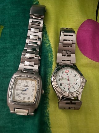 Reloj Stevenson Plata y Blanco