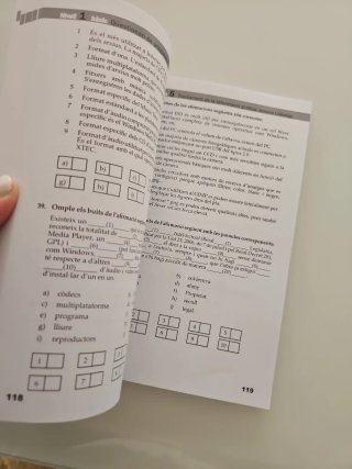 Qüestionaris de preguntes d'examen : ACTIC 1
