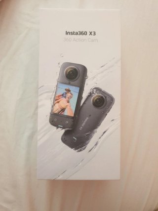 Insta360 X3 Cámara Negra