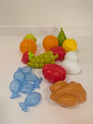 Lote Comida Juguete:  57 Piezas (IKEA + Plástico)