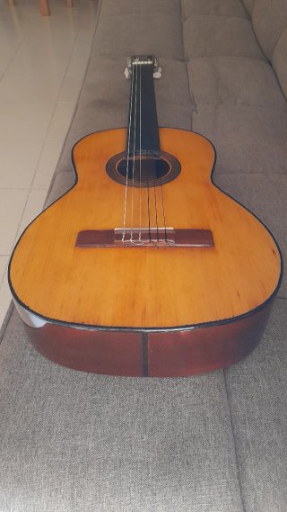 Título: Guitarra Fretless Guillermo Lluquet Año 60