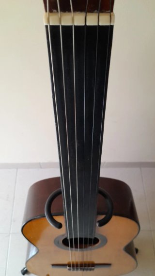 Título: Guitarra Fretless Guillermo Lluquet Año 60