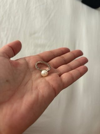 Anillo Tous Plata Perla