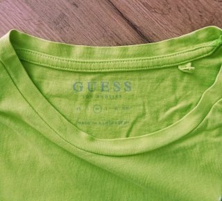 Camiseta Guess verde talla M