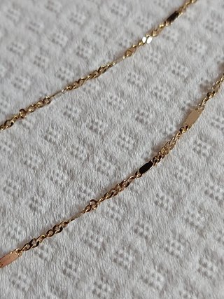 Pulsera oro 750mm. Finita