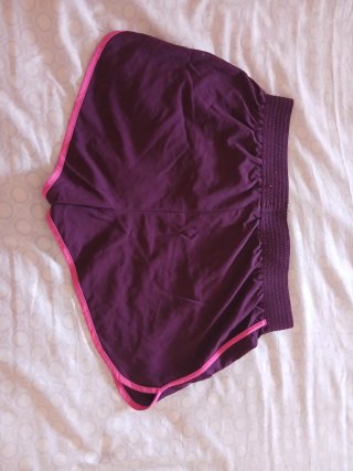 ARTENGO Pantalones Cortos Deportivos Morados