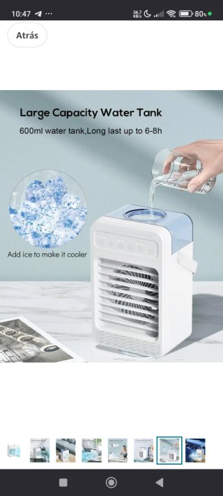 Ventilador Rociador Portátil a estrenar