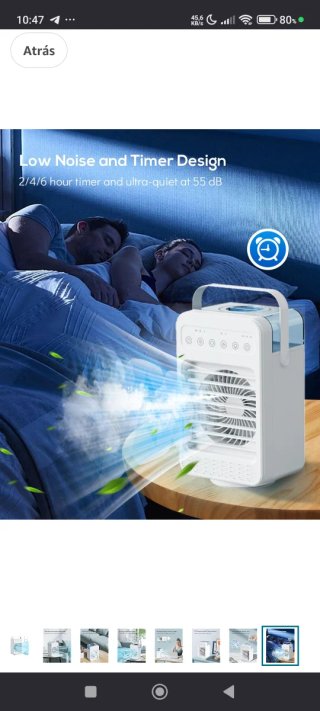 Ventilador Rociador Portátil a estrenar