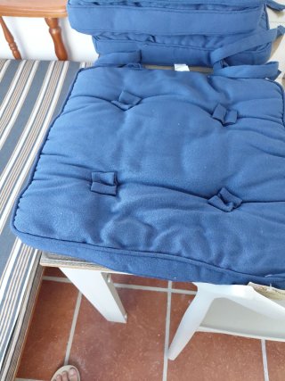 Cojines para terraza 38x38 cm (Set de 6)
