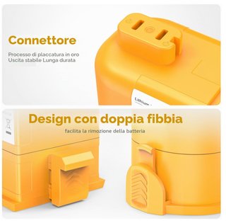 Batteria LG Cord Zero A9 / A9K / A9T (3,9Ah)