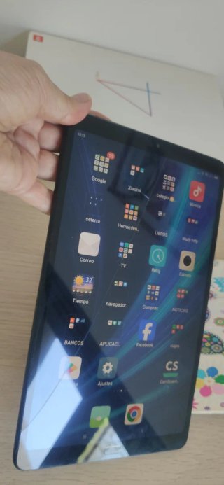 Xiaomi Mi Pad 4 Plus Tablet Negro.