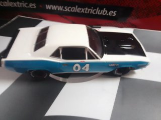 Coche Scalextric Plymouth AAR CUDA no negociable