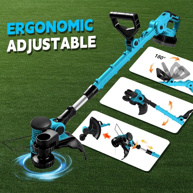 NUEVO - Tagliaerba e Bordatrice Senza Fili 2 in 1