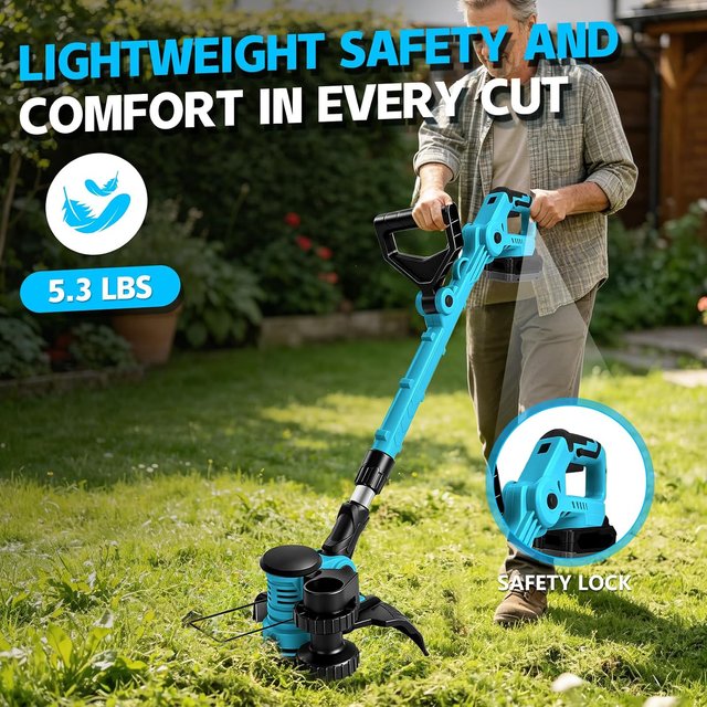 NUEVO - Tagliaerba e Bordatrice Senza Fili 2 in 1