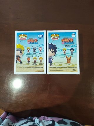 Funko Pop Naruto Shippuden Naruto y Sasuke