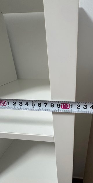 Estantería modular blanca Ikea
