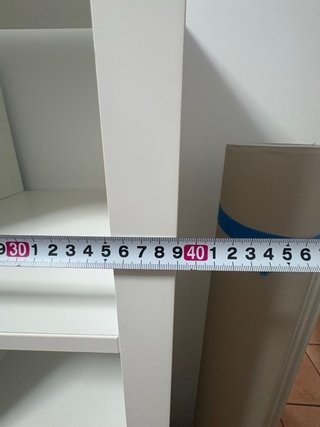Estantería modular blanca Ikea