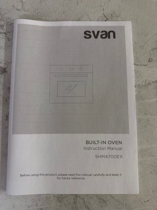 Horno alto 60 cm de Svan modelo SHM4700EX.