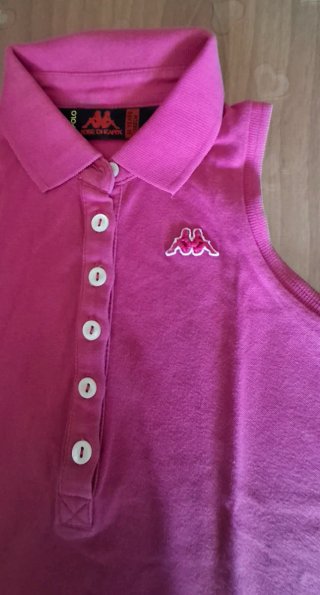 Maglietta Kappa bambina fucsia