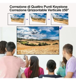 Proyector Ysametp 5G WiFi Bluetooth Full HD