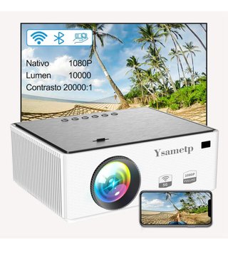 Proyector Ysametp 5G WiFi Bluetooth Full HD