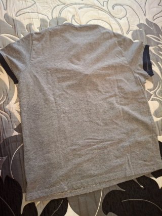 Camiseta Polo Hombre In Extenso Gris XL