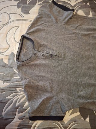 Camiseta Polo Hombre In Extenso Gris XL