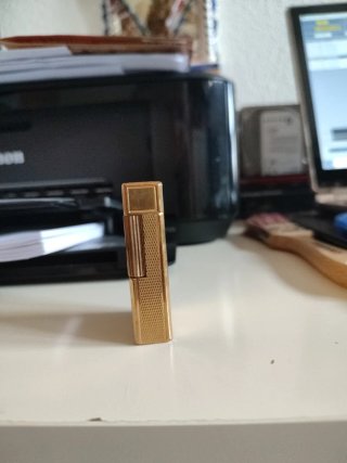 Encendedor Dupont Dorado