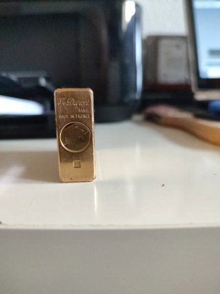 Encendedor Dupont Dorado