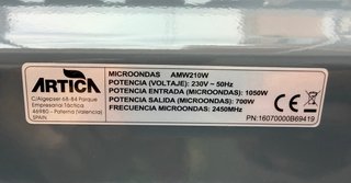 Microondas Artica Blanco Nuevo