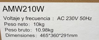 Microondas Artica Blanco Nuevo