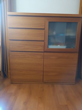 Conjunto muebles de comedor madera