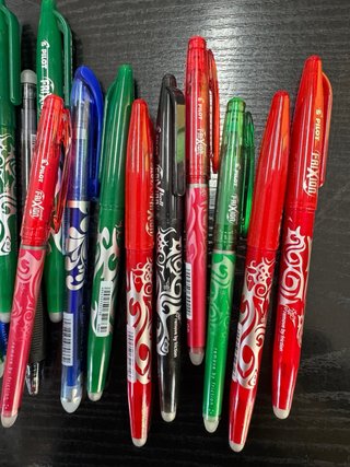 Lote 30 Penne Cancellabili Colori Assortiti