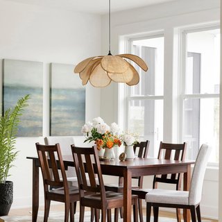 Lámpara Colgante Ratán Boho 60cm