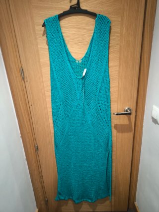 Vestido crochet largo sin estrenar
