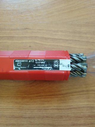 Pack 8 Brocas Hilti 4 Filos