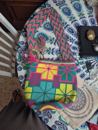 Bolso Colombiano Wayuu Multicolor