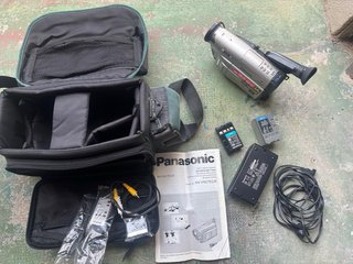 Videocámara Panasonic VHS Plata