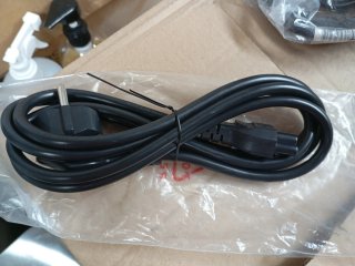 Cable alimentación trébol