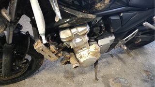Suzuki GSF 650 Bandit Accidente