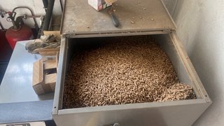 Caldera de pellets