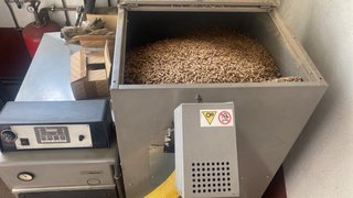 Caldera de pellets