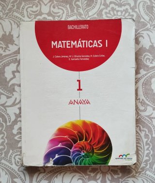 Matemáticas I. Bachillerato 1