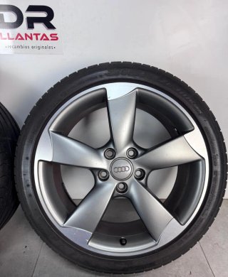LLANTAS AUDI ROTOR 18 ORIGINALES CON NEUMÁTICOS