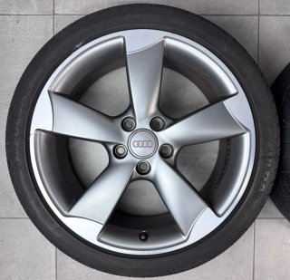 LLANTAS AUDI ROTOR 18 ORIGINALES CON NEUMÁTICOS