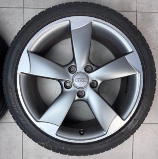 LLANTAS AUDI ROTOR 18 ORIGINALES CON NEUMÁTICOS
